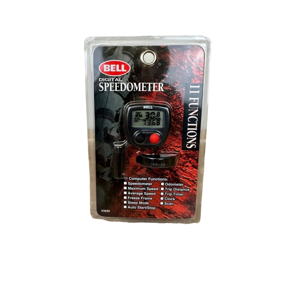 Bell 11 Computer Function Digital Speedometer For Bicycles 20" to 27" NEW Sealed